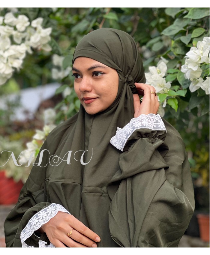 Muslim Prayer Dress Green